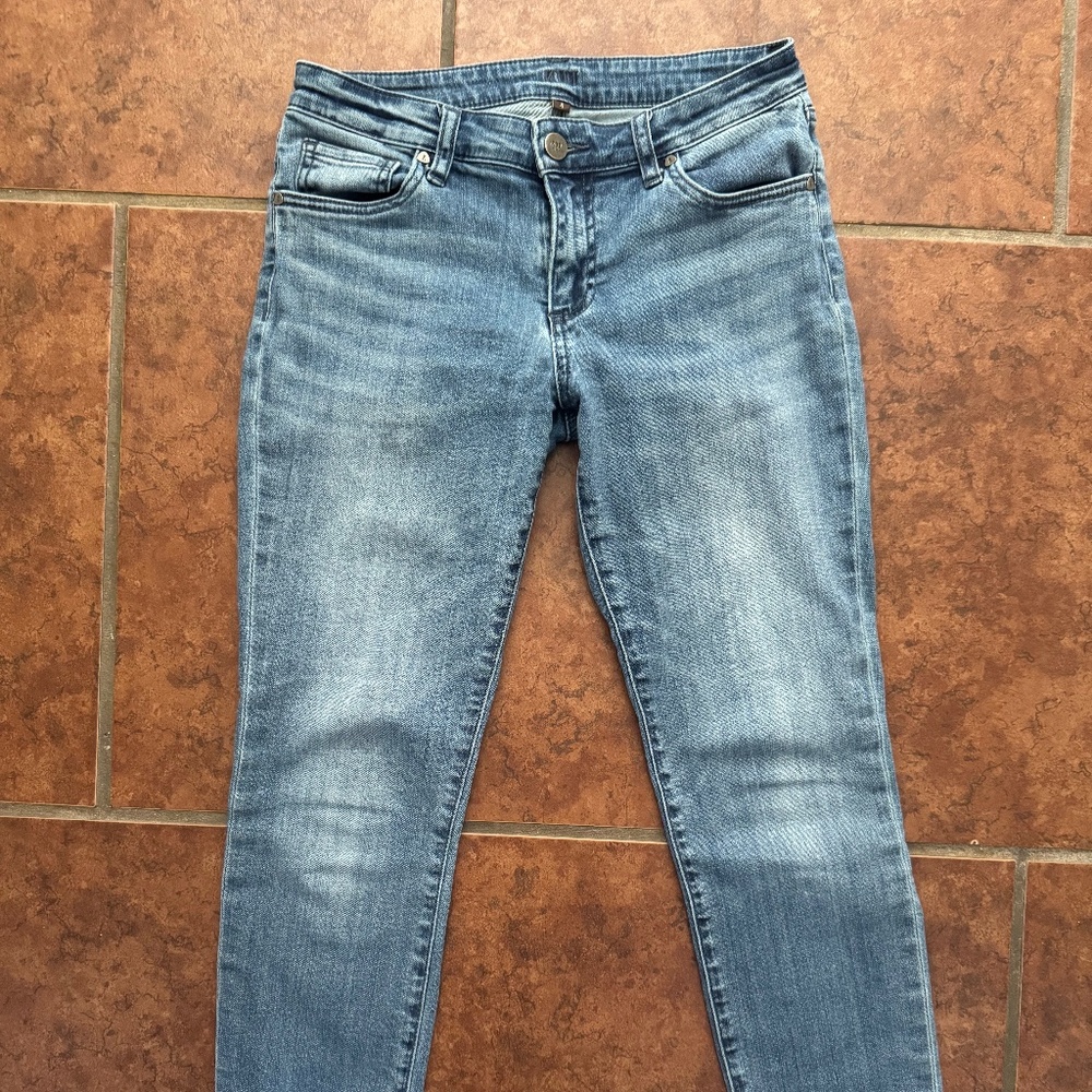 Kut from the Kloth Ankle Straight Leg Jeans